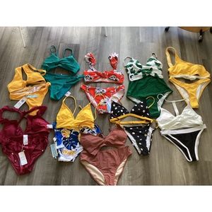 10 Cupshe swimsuits size small